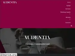 Sites similar to audentia.cl