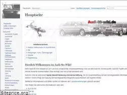 Sites similar to audi-80-wiki.de
