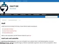 Sites similar to audi-fansite.de