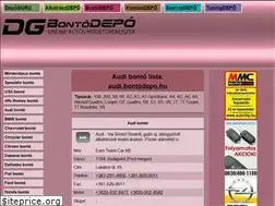 Sites similar to audi.bontodepo.hu