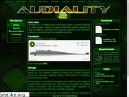 Sites similar to audiality.org