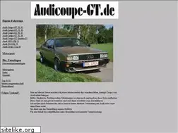Sites similar to audicoupe-gt.de