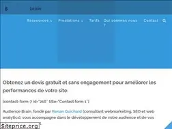 Sites similar to audiencebrain.com