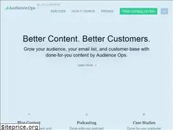 Sites similar to audienceops.com