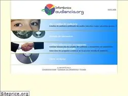 Sites similar to audiencia.org
