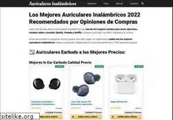 Sites similar to audifonosinalambrico.com