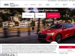Sites similar to audihenderson.com