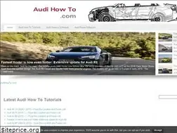 Sites similar to audihowto.com