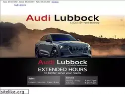 Sites similar to audilubbock.com