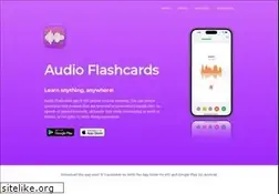 Sites similar to audio-flashcards.com