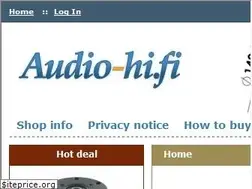 Sites similar to audio-hi.fi