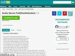 Sites similar to audio-quran-full-sheikhsudais.soft112.com