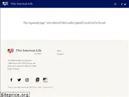 Sites similar to audio.thisamericanlife.org