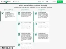 Sites similar to audio2edit.com