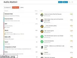 Sites similar to audioabattoir.com