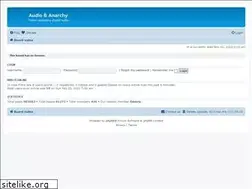 Sites similar to audioandanarchy.com
