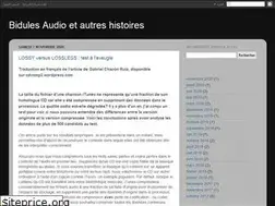 Sites similar to audiobidules.blogspot.com