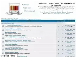 Sites similar to audiobookimp3.fora.pl