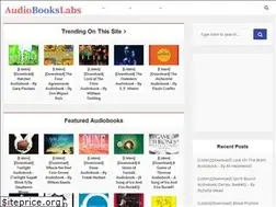 Sites similar to audiobooklabs.com