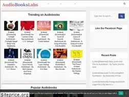 Sites similar to audiobookslab.com