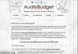 Sites similar to audiobudget.com