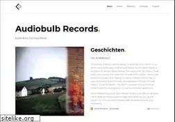 Sites similar to audiobulb.com