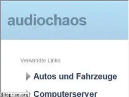 Sites similar to audiochaos.com