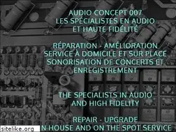 Sites similar to audioconcept007.com