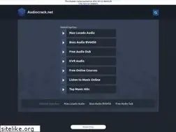 Sites similar to audiocrack.net