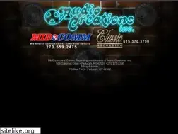 Sites similar to audiocreationsinc.com
