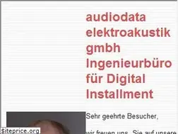 Sites similar to audiodata.eu
