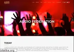Sites similar to audiofederation.com