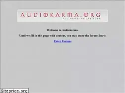 Sites similar to audiokarma.org