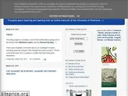 Sites similar to audiolatinproverbs.blogspot.com