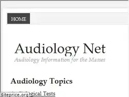 Sites similar to audiologynet.com