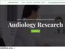 Sites similar to audiologyresearch.org