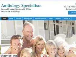 Sites similar to audiologyspecialistsfl.com