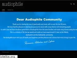 Sites similar to audiophile.com