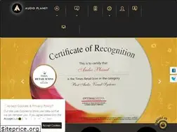 Sites similar to audioplanet.co.in