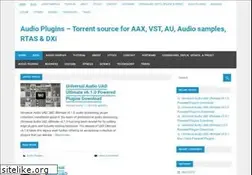 Sites similar to audioplugins.net