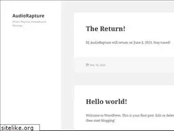 Sites similar to audiorapture.com