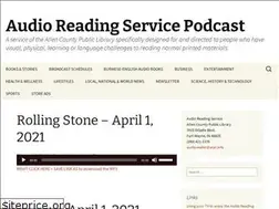 Sites similar to audioreadingservicepodcast.com