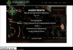 Sites similar to audiorents.com