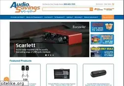 Sites similar to audiosavings.com