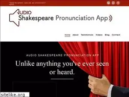 Sites similar to audioshakespearepronunciationapp.com