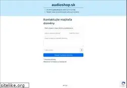 Sites similar to audioshop.sk
