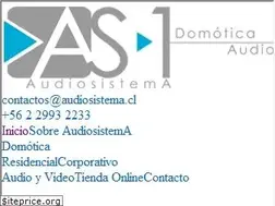 Sites similar to audiosistema.cl