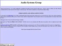 Sites similar to audiosystemsgroup.com