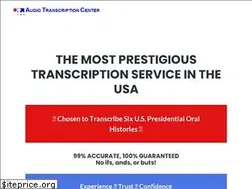 Sites similar to audiotranscriptioncenter.com