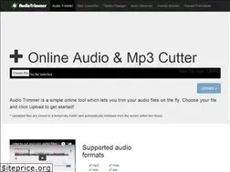Sites similar to audiotrimmer.com